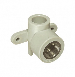 Колено наст. с мет. вн/р  25х1/2"  FV-Plast (30/10)