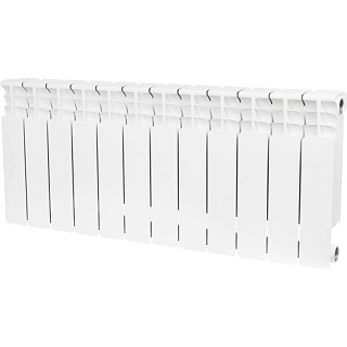 Радиатор биметаллический боковое поключение STOUT Space 350 12 сек. (SRB-0310-035012) ВЫГОДА