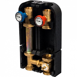 Насосная группа  с 3-х ходов. приводн. смес. 1 1/4" без насоса DN 32,39 kW (SDG-0007-003201) STOUT