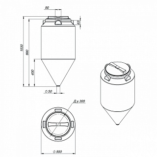 Емкость ФМ 120л