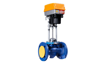 Клапан двухходовой регулирующий TRV-40-16-101 фланцевый с эл.-приводом