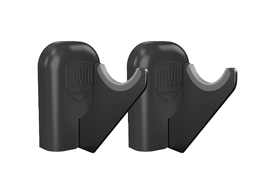 Комплект настенных регулируемых кронштейнов Royal Thermo Design 100, черные