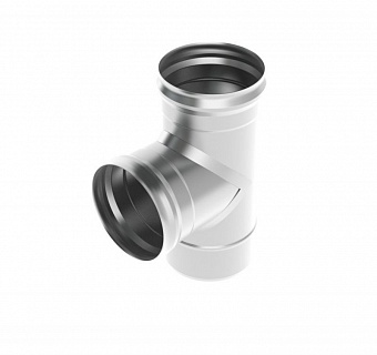 Тройник "Sferra" 90° нерж.0,8мм ф150