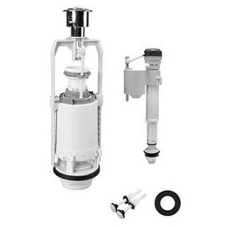 Арматура д/унитаза 1/2" нижняя подводка 1-ур. Iddis  F012400-00004