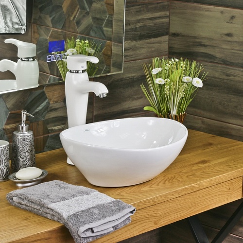 Умывальник фигурный 7138 MELANA