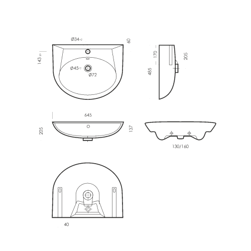 Умывальник "CLASSIC LUXE"   (Самара) 