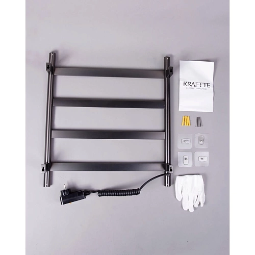 Полотенцесушитель "Kraftte" 475х505 П4 ГРАФИТ электро САНАКС 44040