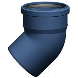 Колено для вн.водостоков 110/45 СИНИКОН Rain Flow 