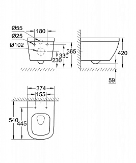   GROHE "Euro Ceramic" c / (3932800H+39330001) !!!!