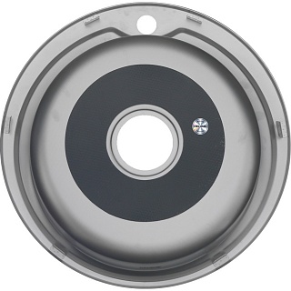 Мойка нерж врезная  MELANA D510 (0,6х170) (15)  МАТОВАЯ 018М