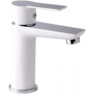 Смеситель д/умывальника OLIMP d35 белый/хром 3504 ARGO 43491 ВЫГОДА!!