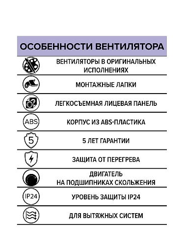 Вентилятор WAVE 100C Gray
