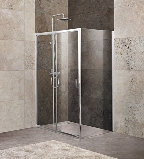 ДУШЕВОЙ УГОЛОК BELBAGNO UNIQUE-AH-1 120/135-90-P-Cr