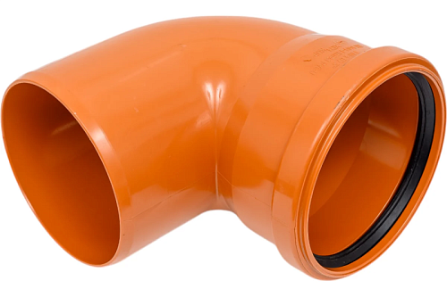 Колено 160*90* нар НПВХ SN4 Хемкор  (2491097)