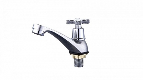 Смеситель МОНО Solone (JIK15-A102-А) на гайке керам.