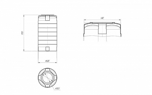 Емкость T 300л