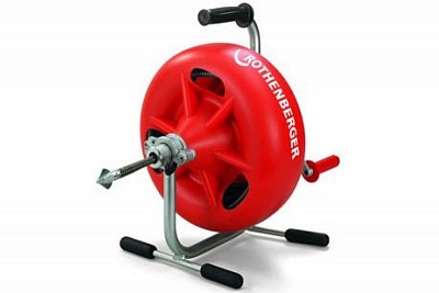 72003 К-т: прочистная машина 3S д/прочистки труб, спираль D=13мм,L=15м, муфта D=16мм,крест.сверло