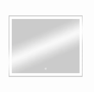 Зеркало 80 "Clamm Led" c LED подсветкой (сенсор на зеркале) 800х700 (ЗЛП3022) Континент