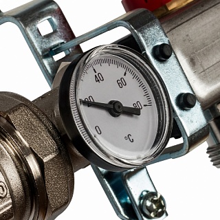 Коллектор 7-вых. нерж.ст. с расходомер. (SMS 0907 000007) STOUT