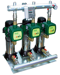 Насосные станции BOOSTER SETS WITH 2 CENTRIFUGAL PUMPS + pilot pump IE3 MOTORS 3NKP-G 50-200/210 18,5-KVCX 65-80 400-50