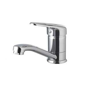 Смеситель д/умывальника "LUNA" (4107С) с повор.изливом хром LEMARK  (12) ВЫГОДА!!