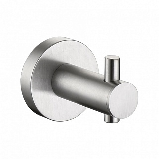 Крючок одинарный MELANA сатин хром MLN-867008