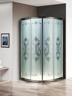 ДУШЕВОЙ УГОЛОК CEZARES GIUBILEO-R-2-90-SCORREVOLE-CP-Br