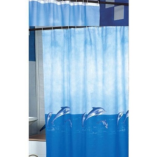 Штора д/ванной комнаты 180*180 FORA CATS полиэстер без колец FOR-PH-CATS