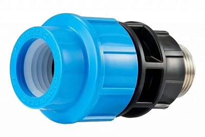 Муфта с нар.р. 32 х 1" латунной  ПРО Джилекс (20) (9161)