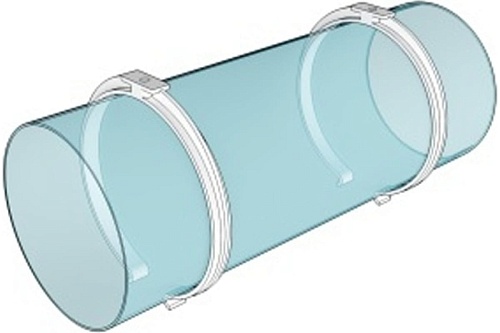 Держатель RDH D150/160 пластик (50)