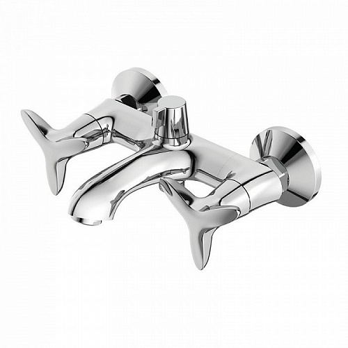 Смеситель для ванны с керамическим дивертором Copter, IDDIS, COPSB02i02WA