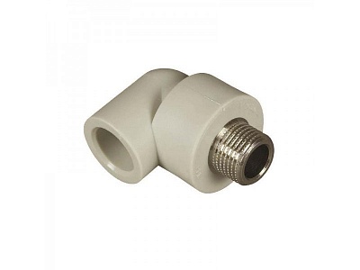 Колено  32*1"нар.рез. серый (10/40) ПРО АКВА (PA27018PG)