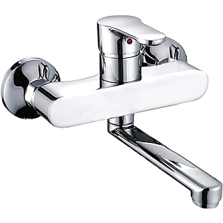 Смеситель настенный хром SHEVANIK S5693