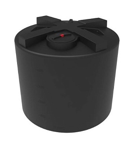 Емкость Т-3000 (H1900xD1500) черная ВЫГОДА