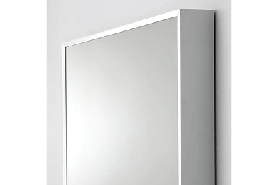 Зеркало 60 "BELBAGNO SPC-AL-600-800  в алюминиевой раме