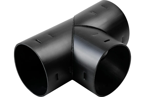 Тройник для дренажных труб Ø110 мм 