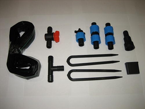 Капельный полив "Жук" расширительный комплект для эмиттерной ленты 6м