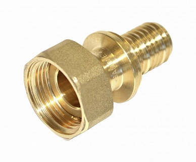 Переходник нак. гайк 16-1/2" латунный Sanline (35301)