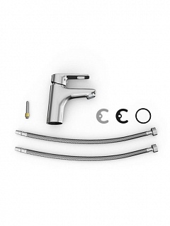 Смеситель д/умывальника "Rumoi" (RUM-1011) TOKITO снято с производства