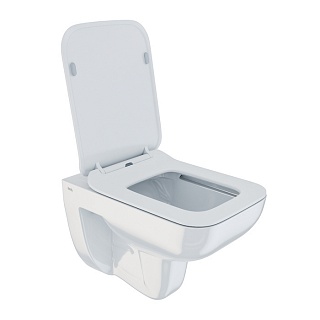 Унитаз подвесной IDDIS "VIBE" безободковый VIBRDSEi25 сид. м/лилифт б/с (7583) АКЦИЯ!!