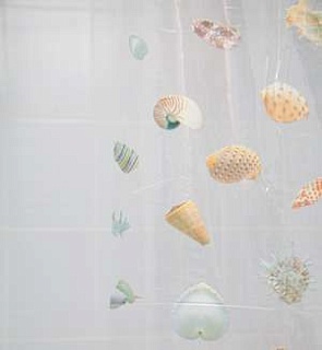 Штора д/ванной комнаты 180х180 полиэтилен с кольцами HAIBA HB75062