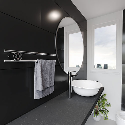 Полотенцесушитель "Smart DRY" R2 500х90 П2 КРУГ  TERMINUS