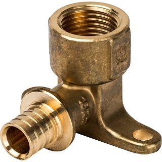 Угольник настенный проточный 16х1/2" бронзовый (10/060) (SFA-0040-001612)  STOUT