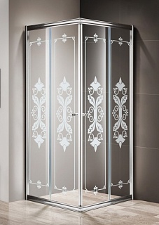 ДУШЕВОЙ УГОЛОК CEZARES GIUBILEO-A-2-100-SCORREVOLE-CP-Cr