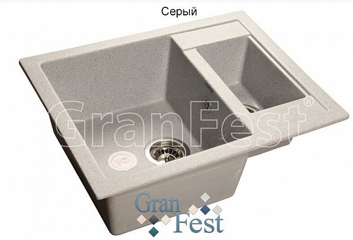 Кухонная мойка Granfest  Quadro GF-Q610K