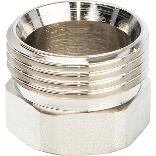 Американка  3/4" г/ш ник ПРЯМАЯ уплотнение под гайкой o-ring кольцо (50/10) SFT-0041-000034 STOUT