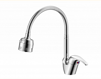 Смеситель д/кухни STROY картр. d35 гибкий излив 3510  ARGO 43465