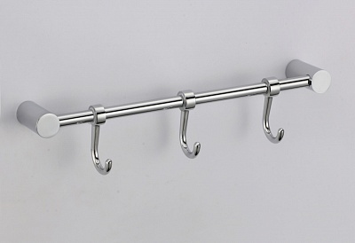 Полотенцедержатель ZOLLEN (70924BL) 3 передвижных крючка