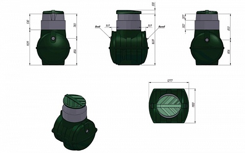 Септик «Rostok» Мини