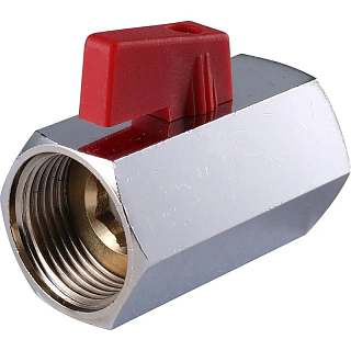 Кран шар. мини, муфтовый 3/4" SVB-0021-000020 STOUT